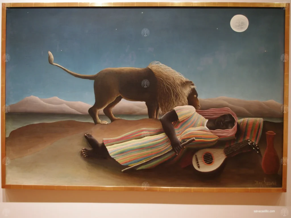 Henri Rousseau The Sleeping Gypsy