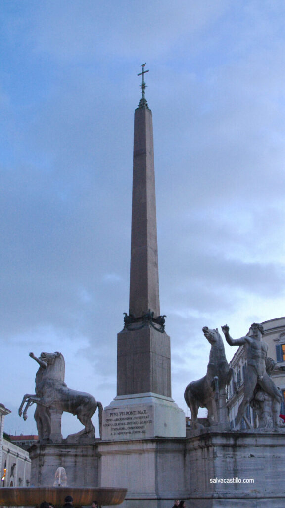 Roma Quirinal Obelisco