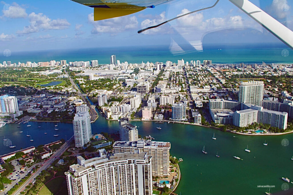 Miami en hidroavión