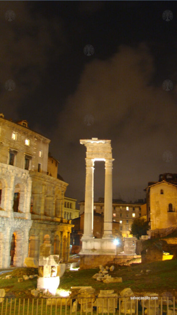 Roma Templi Di Apollo Sosiano E Di Bellona